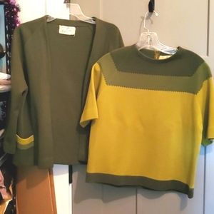 VINTAGE Wool shirt & Cardigan Hand Fashion in ITALY= CLOSET CLOSING